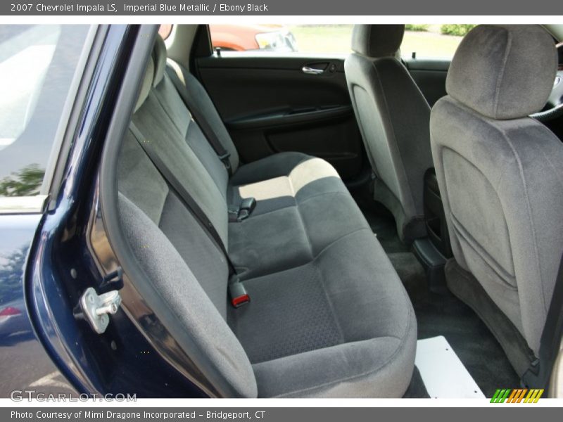 Imperial Blue Metallic / Ebony Black 2007 Chevrolet Impala LS
