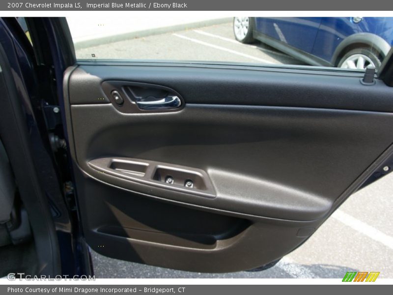 Imperial Blue Metallic / Ebony Black 2007 Chevrolet Impala LS