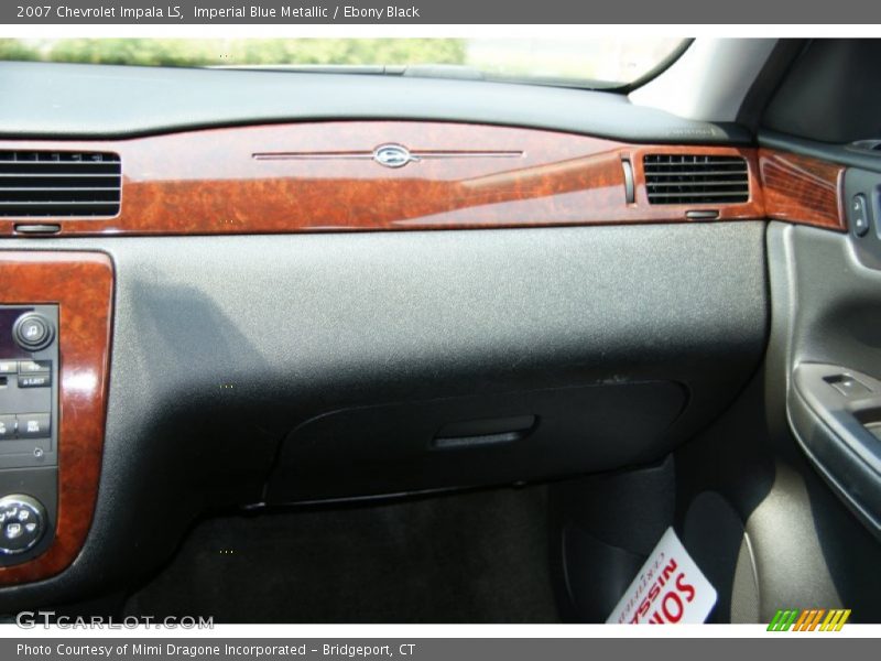 Imperial Blue Metallic / Ebony Black 2007 Chevrolet Impala LS