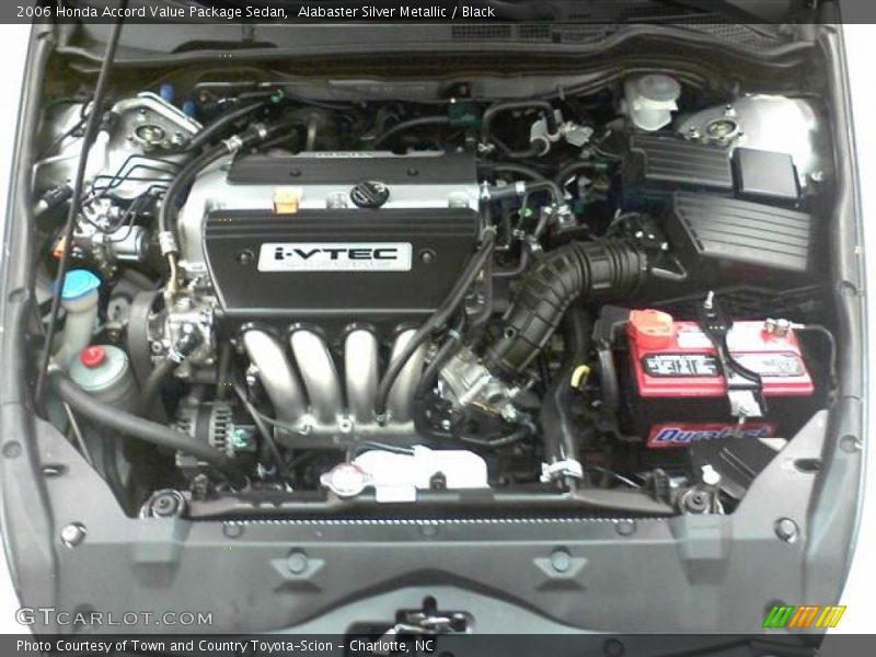  2006 Accord Value Package Sedan Engine - 2.4L DOHC 16V i-VTEC 4 Cylinder