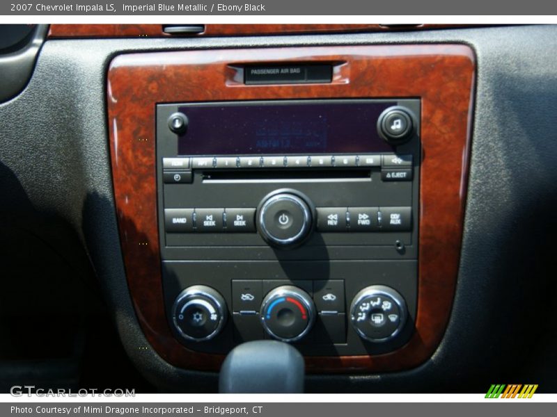 Controls of 2007 Impala LS