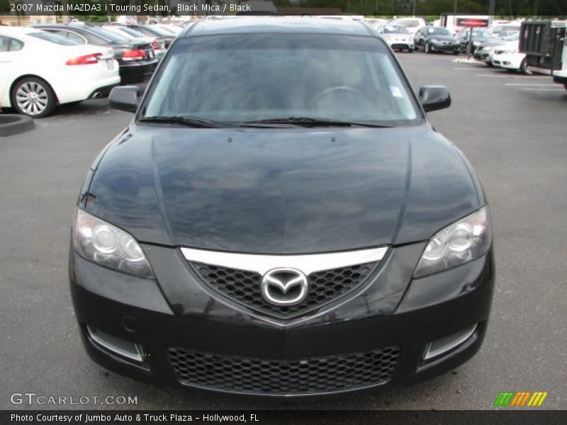 Black Mica / Black 2007 Mazda MAZDA3 i Touring Sedan