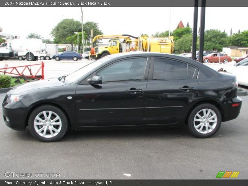 Black Mica / Black 2007 Mazda MAZDA3 i Touring Sedan