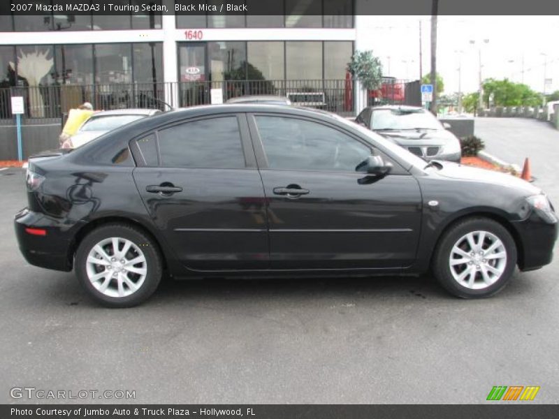 Black Mica / Black 2007 Mazda MAZDA3 i Touring Sedan