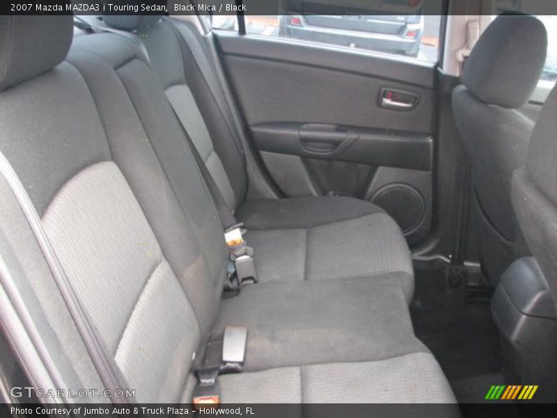 Black Mica / Black 2007 Mazda MAZDA3 i Touring Sedan