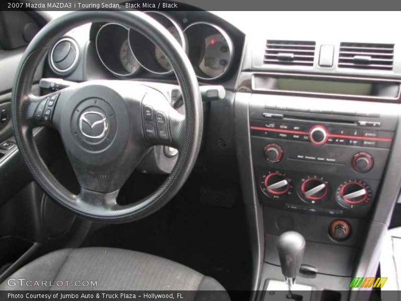 Black Mica / Black 2007 Mazda MAZDA3 i Touring Sedan