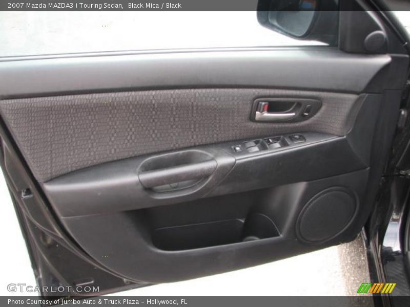 Black Mica / Black 2007 Mazda MAZDA3 i Touring Sedan