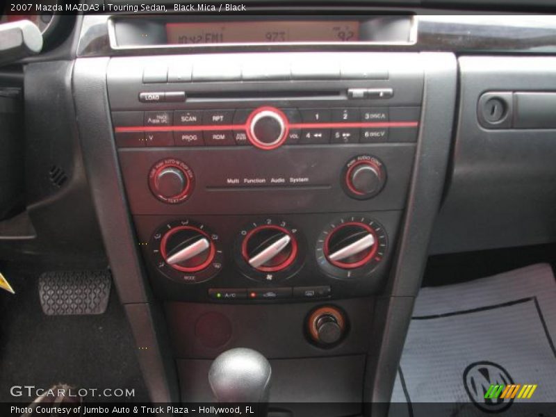Black Mica / Black 2007 Mazda MAZDA3 i Touring Sedan