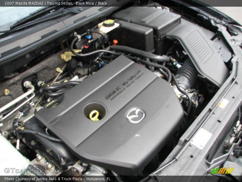 Black Mica / Black 2007 Mazda MAZDA3 i Touring Sedan