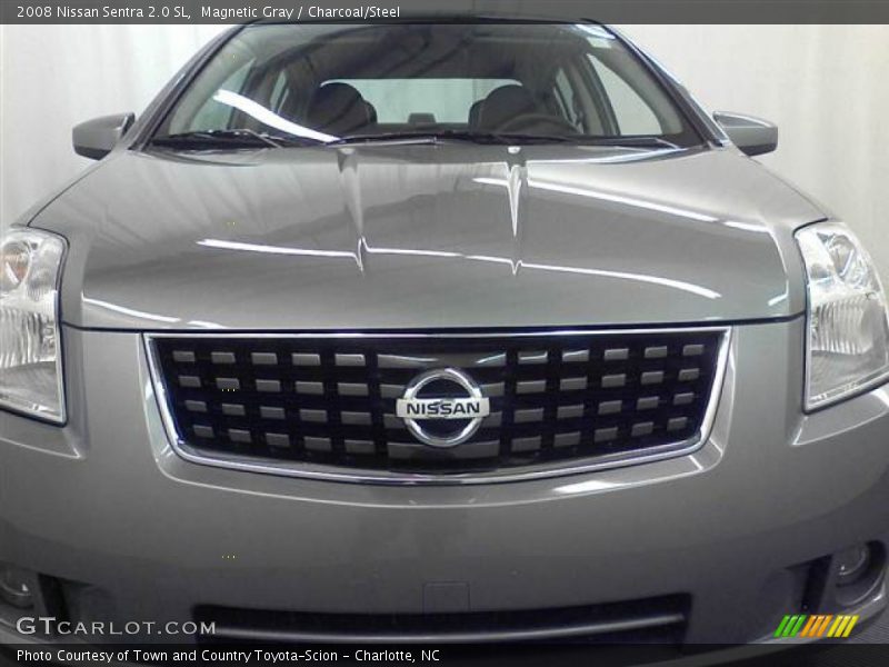 Magnetic Gray / Charcoal/Steel 2008 Nissan Sentra 2.0 SL