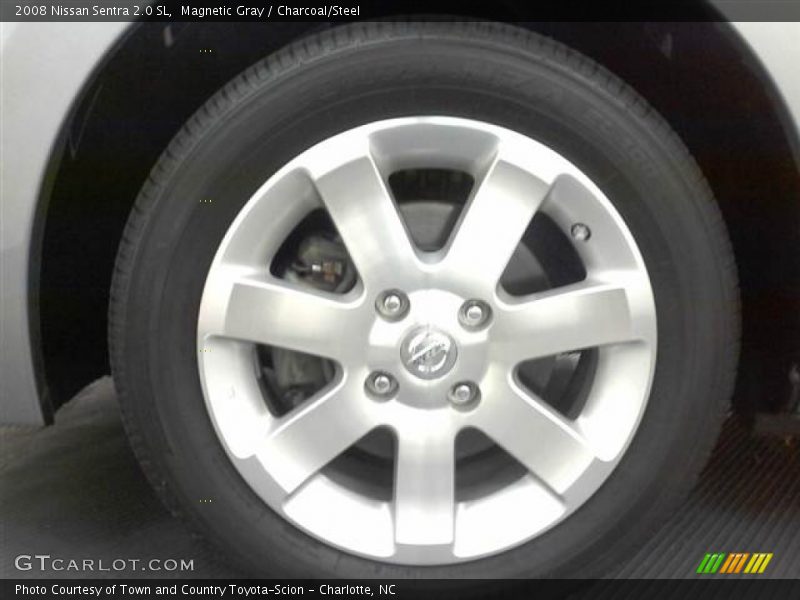 Magnetic Gray / Charcoal/Steel 2008 Nissan Sentra 2.0 SL