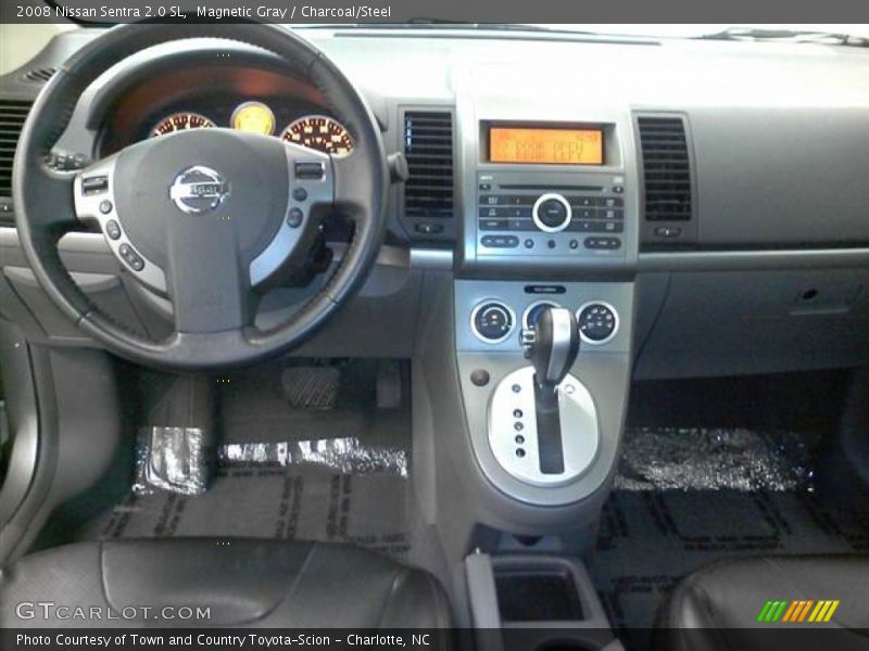 Magnetic Gray / Charcoal/Steel 2008 Nissan Sentra 2.0 SL