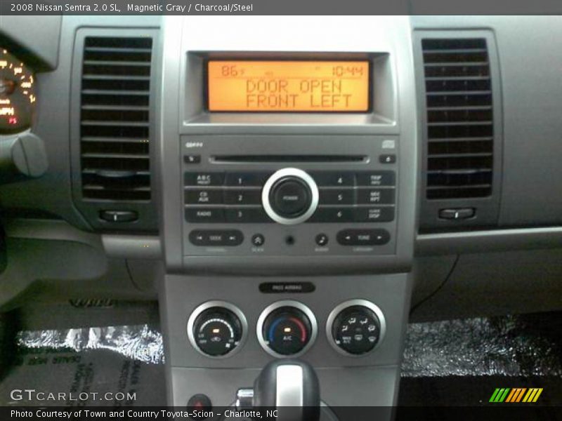 Magnetic Gray / Charcoal/Steel 2008 Nissan Sentra 2.0 SL