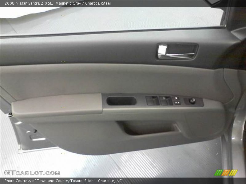 Magnetic Gray / Charcoal/Steel 2008 Nissan Sentra 2.0 SL