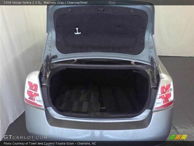 Magnetic Gray / Charcoal/Steel 2008 Nissan Sentra 2.0 SL
