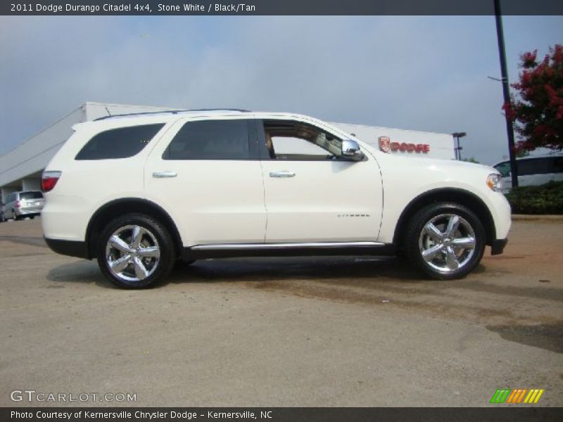 Stone White / Black/Tan 2011 Dodge Durango Citadel 4x4