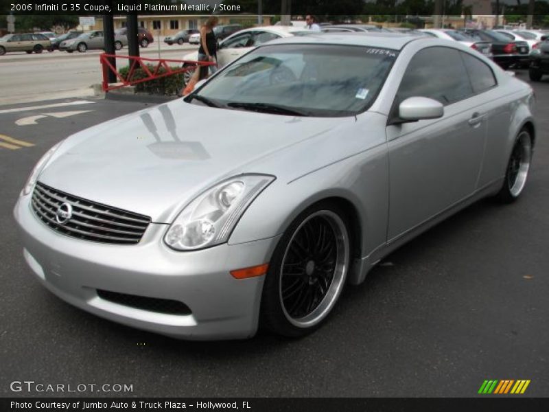 Front 3/4 View of 2006 G 35 Coupe