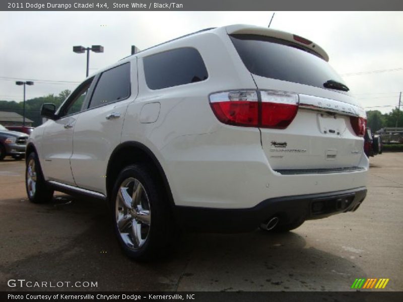 Stone White / Black/Tan 2011 Dodge Durango Citadel 4x4