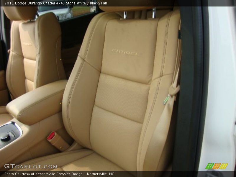 Stone White / Black/Tan 2011 Dodge Durango Citadel 4x4