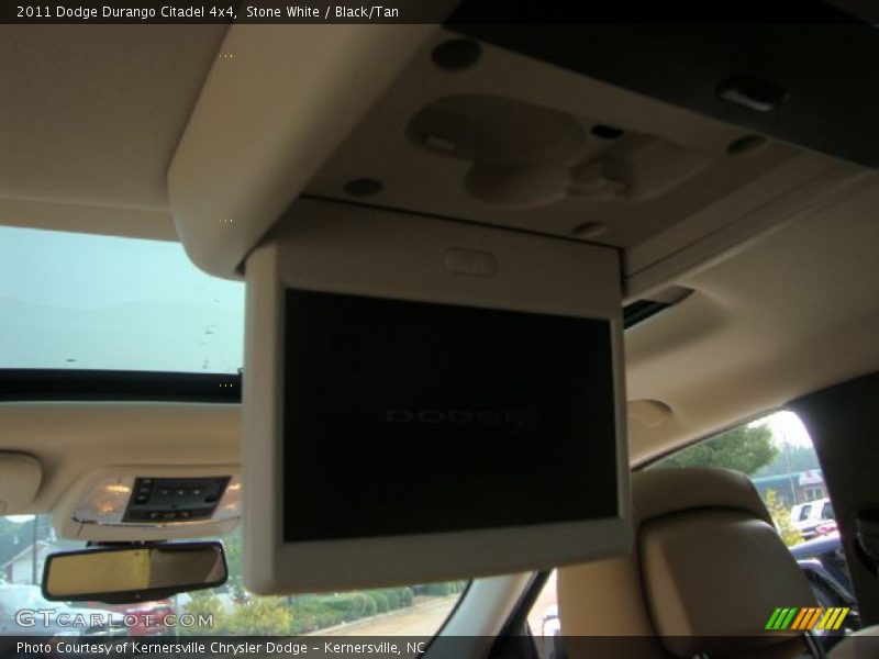 Stone White / Black/Tan 2011 Dodge Durango Citadel 4x4