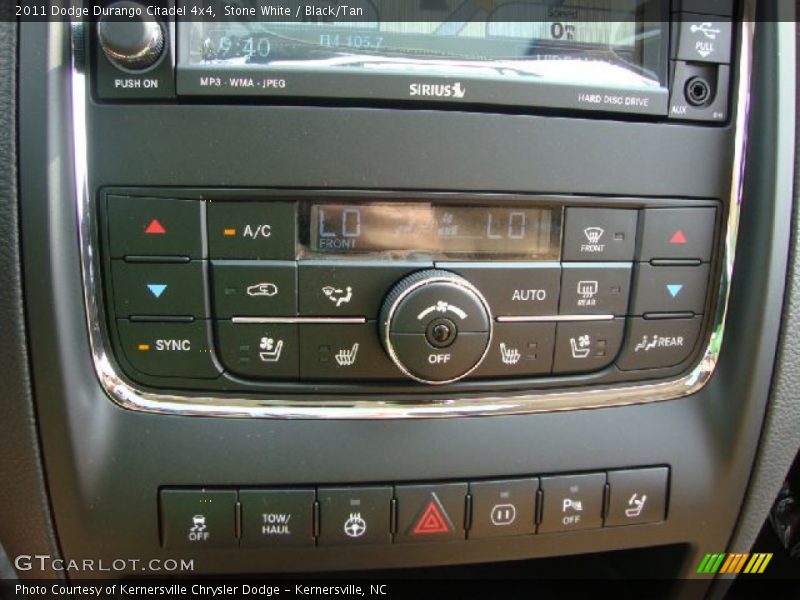 Stone White / Black/Tan 2011 Dodge Durango Citadel 4x4