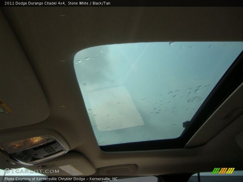 Stone White / Black/Tan 2011 Dodge Durango Citadel 4x4