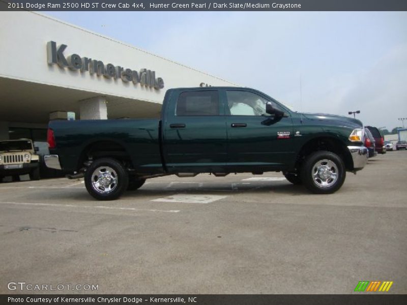 Hunter Green Pearl / Dark Slate/Medium Graystone 2011 Dodge Ram 2500 HD ST Crew Cab 4x4