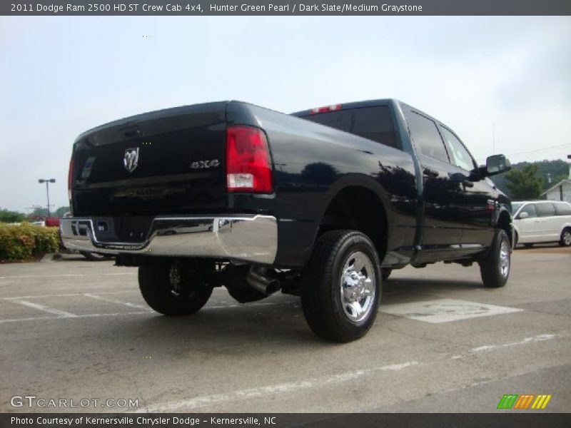 Hunter Green Pearl / Dark Slate/Medium Graystone 2011 Dodge Ram 2500 HD ST Crew Cab 4x4