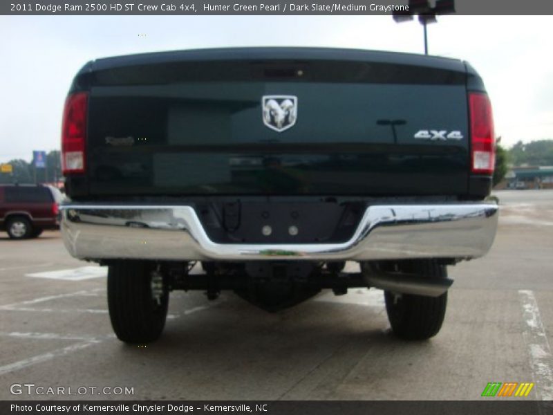 Hunter Green Pearl / Dark Slate/Medium Graystone 2011 Dodge Ram 2500 HD ST Crew Cab 4x4