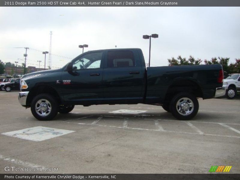 Hunter Green Pearl / Dark Slate/Medium Graystone 2011 Dodge Ram 2500 HD ST Crew Cab 4x4