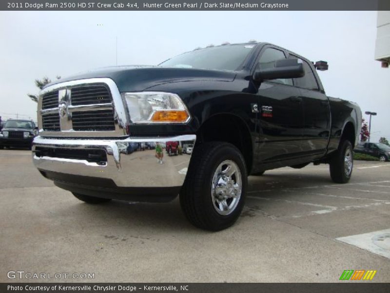 Hunter Green Pearl / Dark Slate/Medium Graystone 2011 Dodge Ram 2500 HD ST Crew Cab 4x4