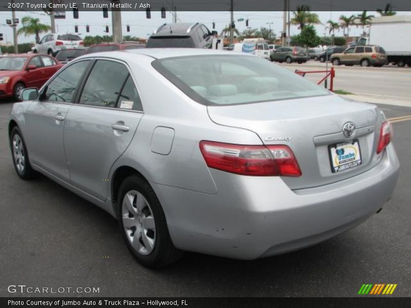 Titanium Metallic / Ash 2007 Toyota Camry LE