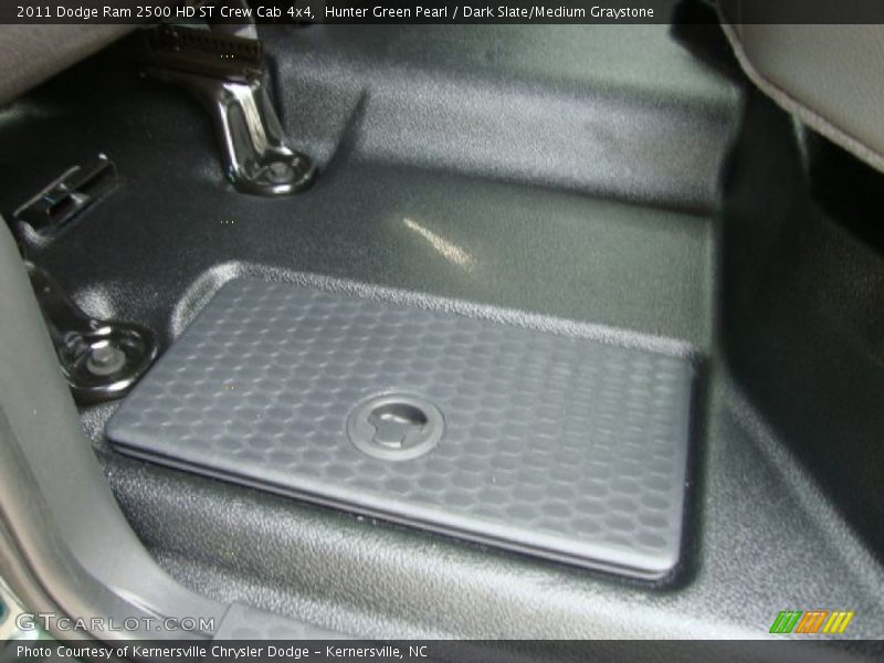 Hunter Green Pearl / Dark Slate/Medium Graystone 2011 Dodge Ram 2500 HD ST Crew Cab 4x4