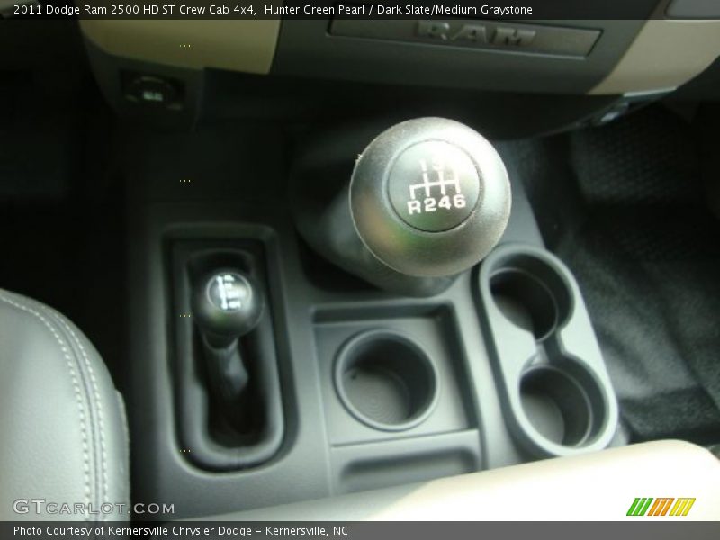 Hunter Green Pearl / Dark Slate/Medium Graystone 2011 Dodge Ram 2500 HD ST Crew Cab 4x4