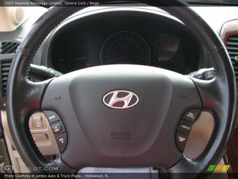 Sonora Gold / Beige 2007 Hyundai Entourage Limited