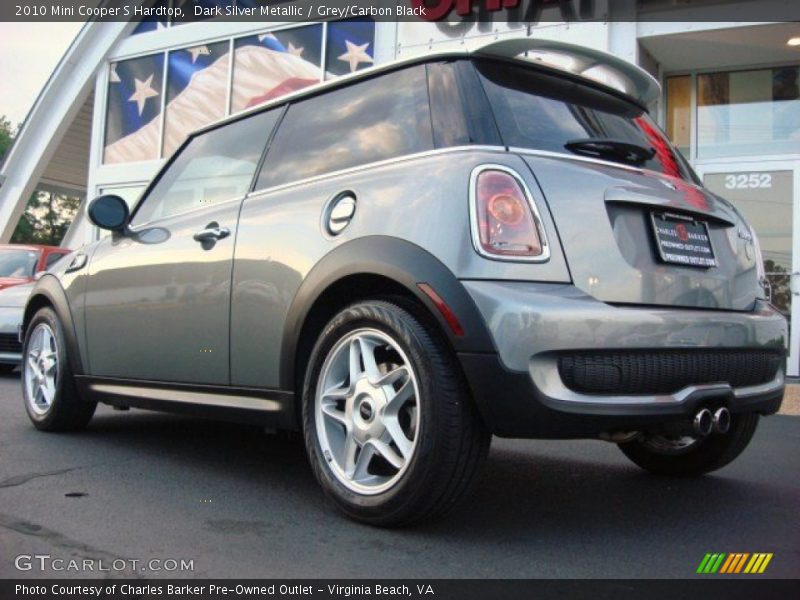 Dark Silver Metallic / Grey/Carbon Black 2010 Mini Cooper S Hardtop