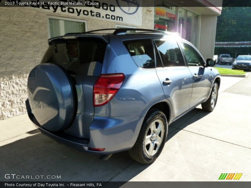 Pacific Blue Metallic / Taupe 2007 Toyota RAV4 I4