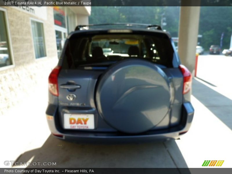 Pacific Blue Metallic / Taupe 2007 Toyota RAV4 I4