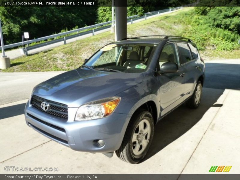 Pacific Blue Metallic / Taupe 2007 Toyota RAV4 I4