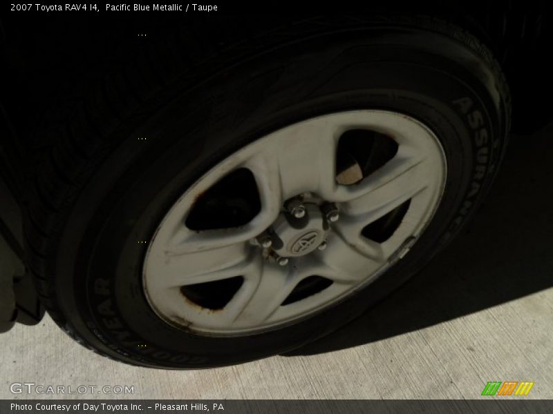 Pacific Blue Metallic / Taupe 2007 Toyota RAV4 I4