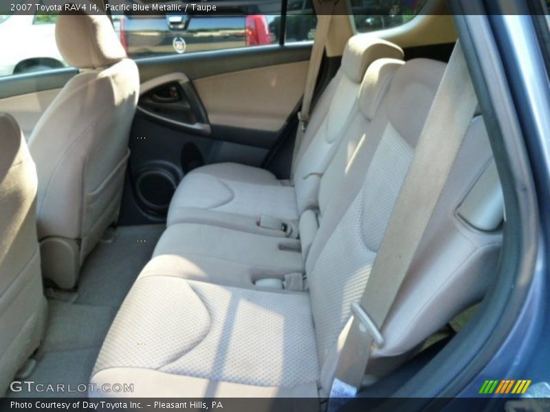 Pacific Blue Metallic / Taupe 2007 Toyota RAV4 I4