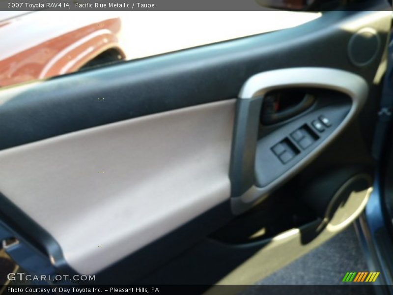 Pacific Blue Metallic / Taupe 2007 Toyota RAV4 I4