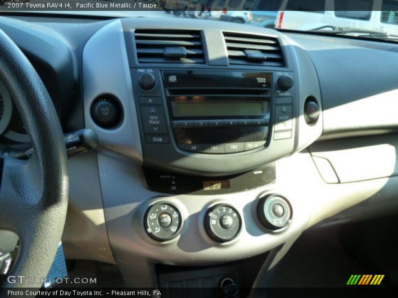 Pacific Blue Metallic / Taupe 2007 Toyota RAV4 I4