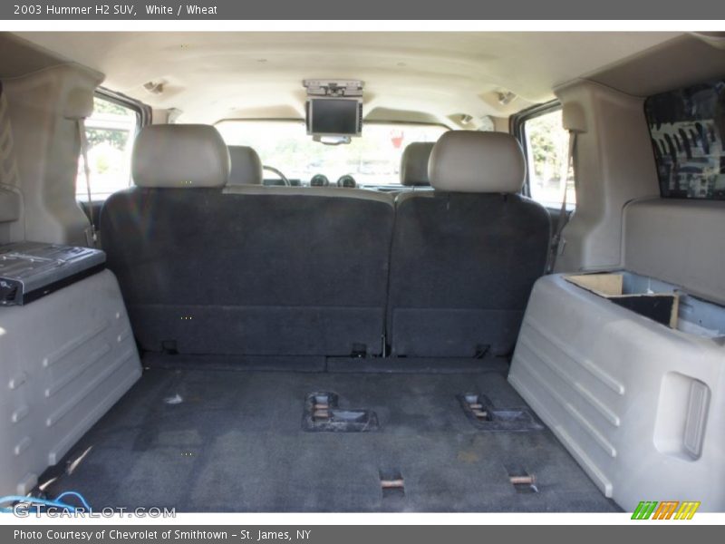 White / Wheat 2003 Hummer H2 SUV