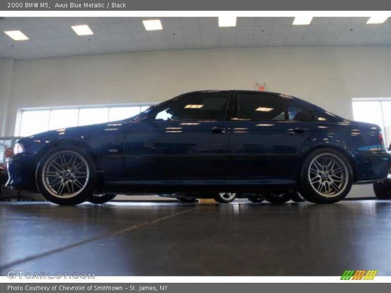 Avus Blue Metallic / Black 2000 BMW M5