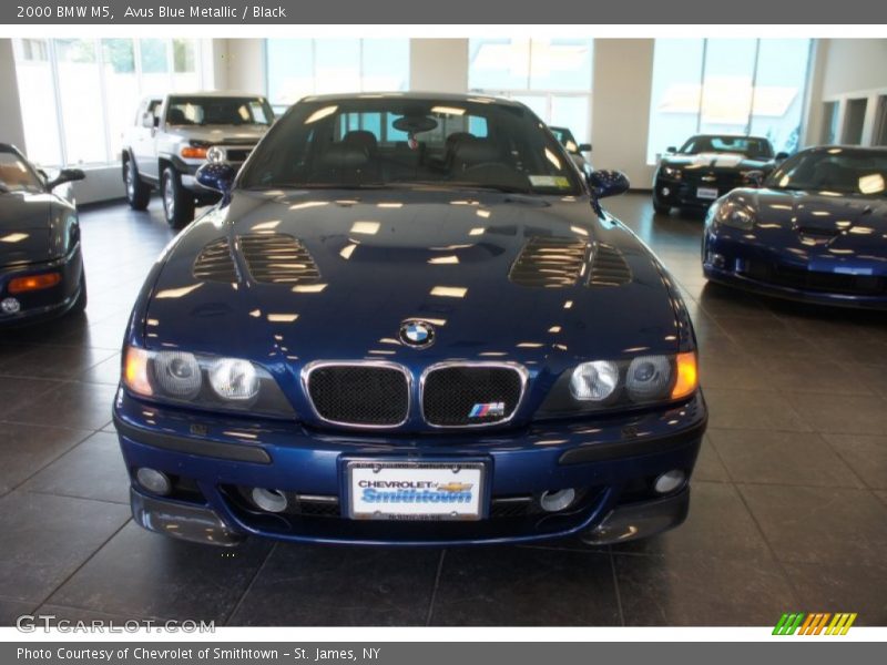 Avus Blue Metallic / Black 2000 BMW M5