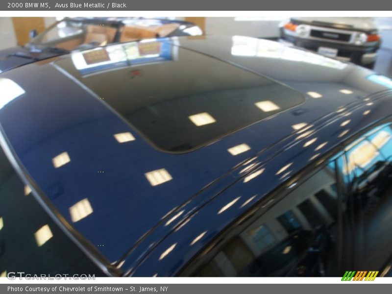 Avus Blue Metallic / Black 2000 BMW M5