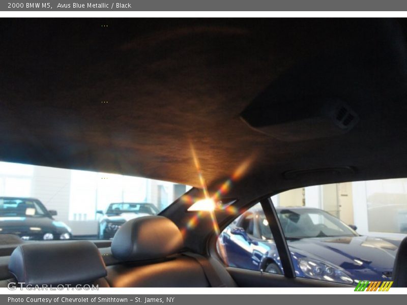 Avus Blue Metallic / Black 2000 BMW M5