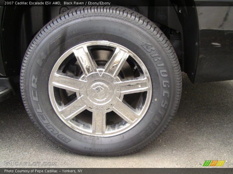 Black Raven / Ebony/Ebony 2007 Cadillac Escalade ESV AWD