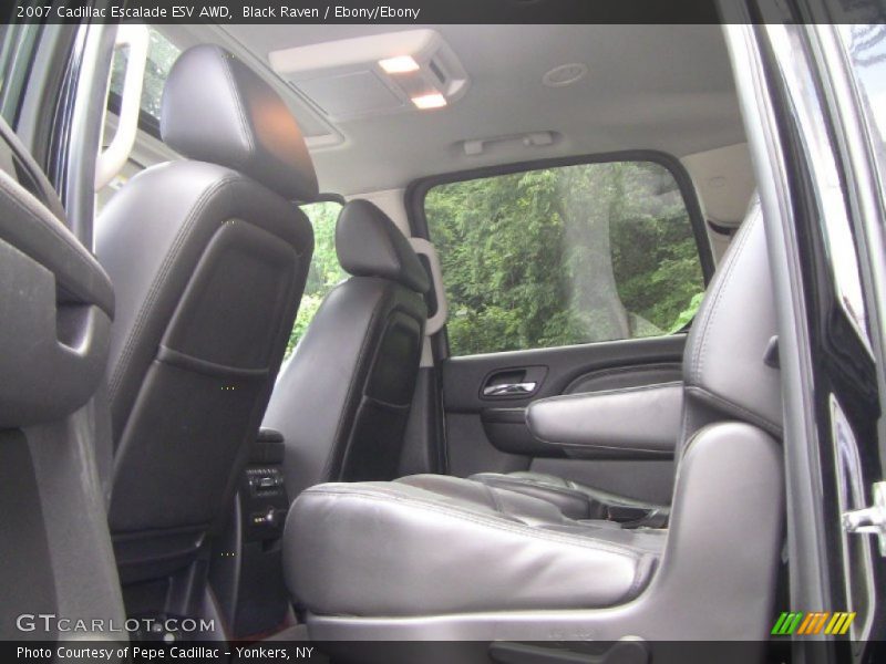Black Raven / Ebony/Ebony 2007 Cadillac Escalade ESV AWD